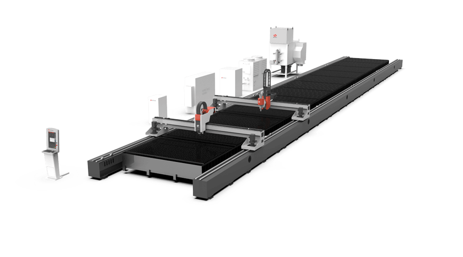 大幅面高精度激光坡口切割智能裝備